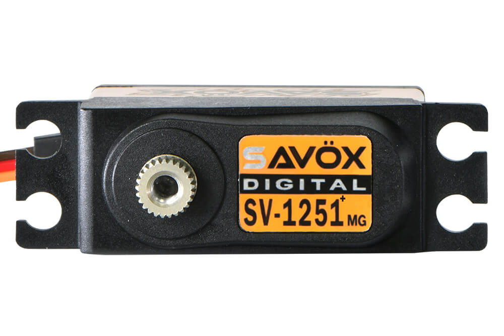 Savox SV-1251MG+ HV Digital Mini Servo 8.0kg/0.095@7.4v PLUS
