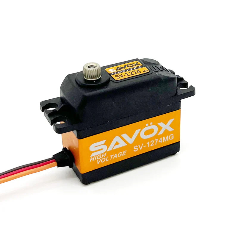 Savox SV1274MG 'High Voltage' STD Size Ultra Fast 9kg/0.42@7.4v SAV-SV1274MG