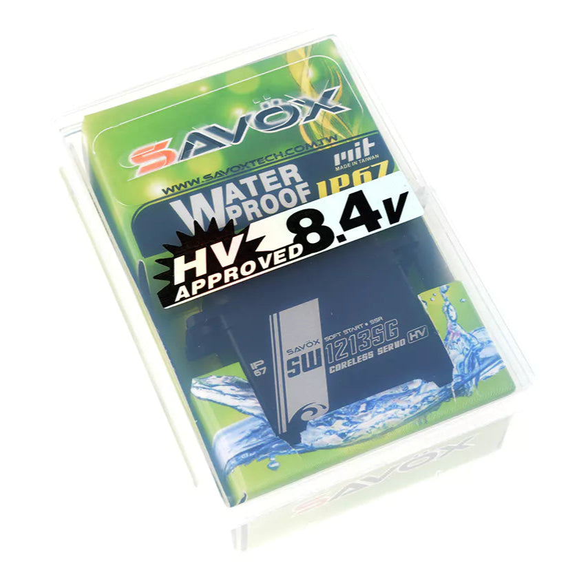 Savox SW-1213SG Waterproof Digital HV Servo 38kg 0.16s@7.4v SAV-SW1213SG 