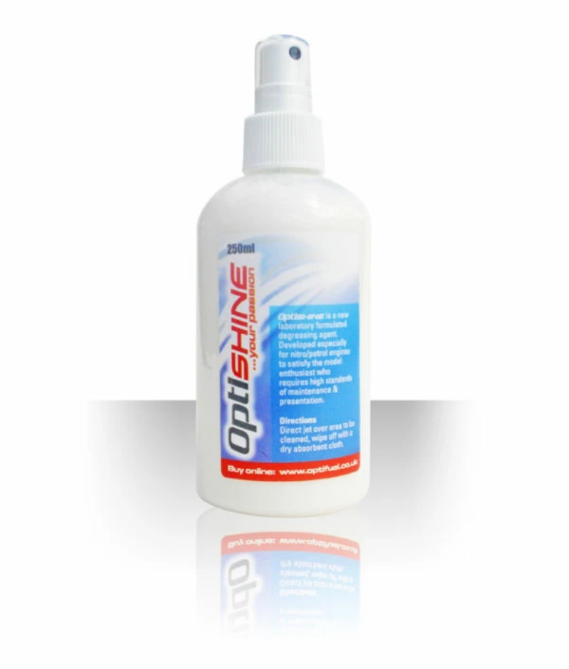 Optishine 250ml Cleaning Product OHSHINE from Nexus Modelling Supplies Models Northampton Model Web Website Site Webshop Shop Webstore Store