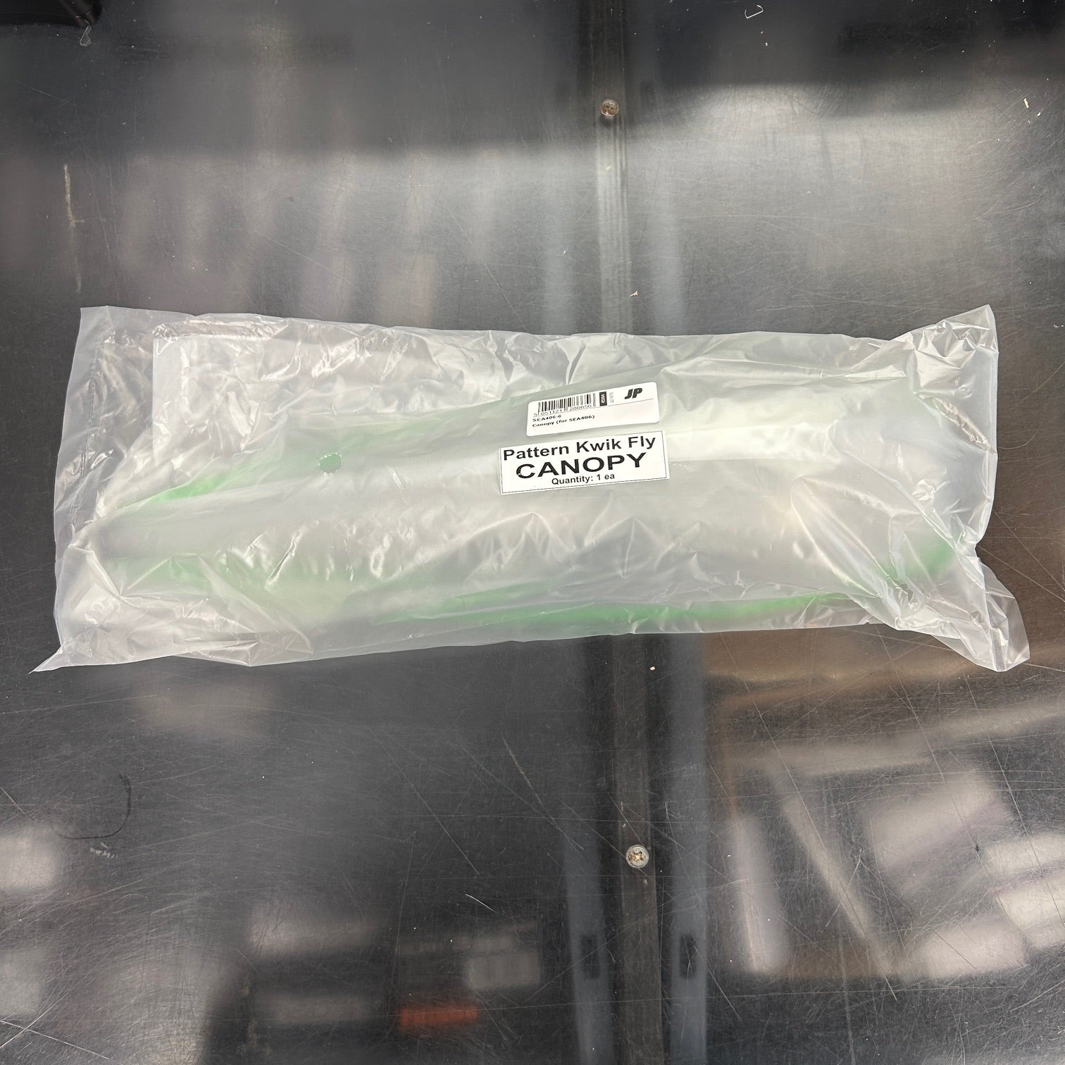 Seagull Canopy for Kwik Fly Green/White SEA406-6