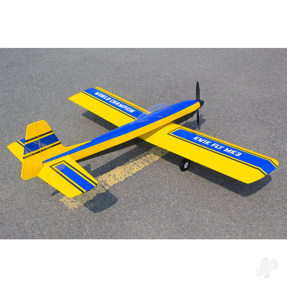 Seagull Kwik Fly Mk.3 (10cc / 4s) 1.6m / 63in Yellow/Blue SEA406Y