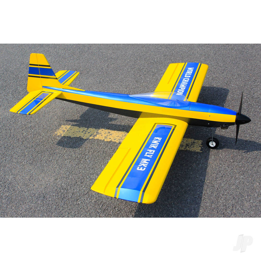 Seagull Kwik Fly Mk.3 (10cc / 4s) 1.6m / 63in Yellow/Blue SEA406Y