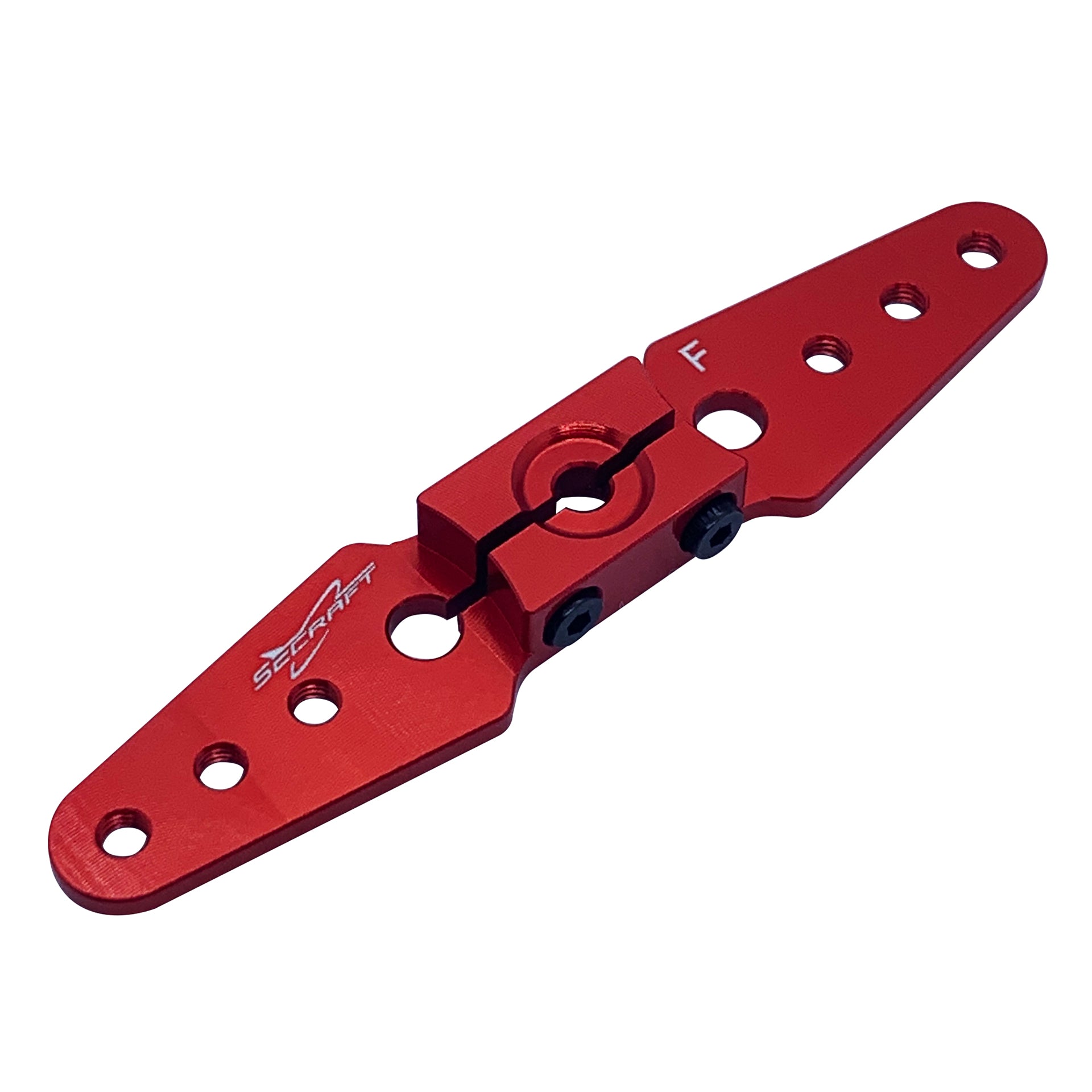 Secraft Futaba 2.5 Inch Straight Servo Arm (Red) SEC020