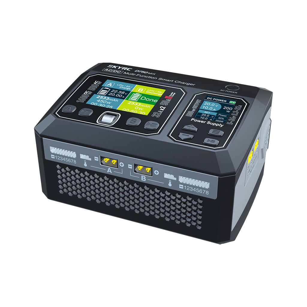 SkyRC D750 MIX AC/DC Charger SK-100201 With External Discharger Option (BD380)