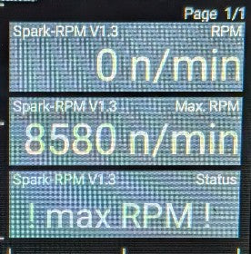 Spark-RPM RPM Telemetry Sensor from Smoke Systems