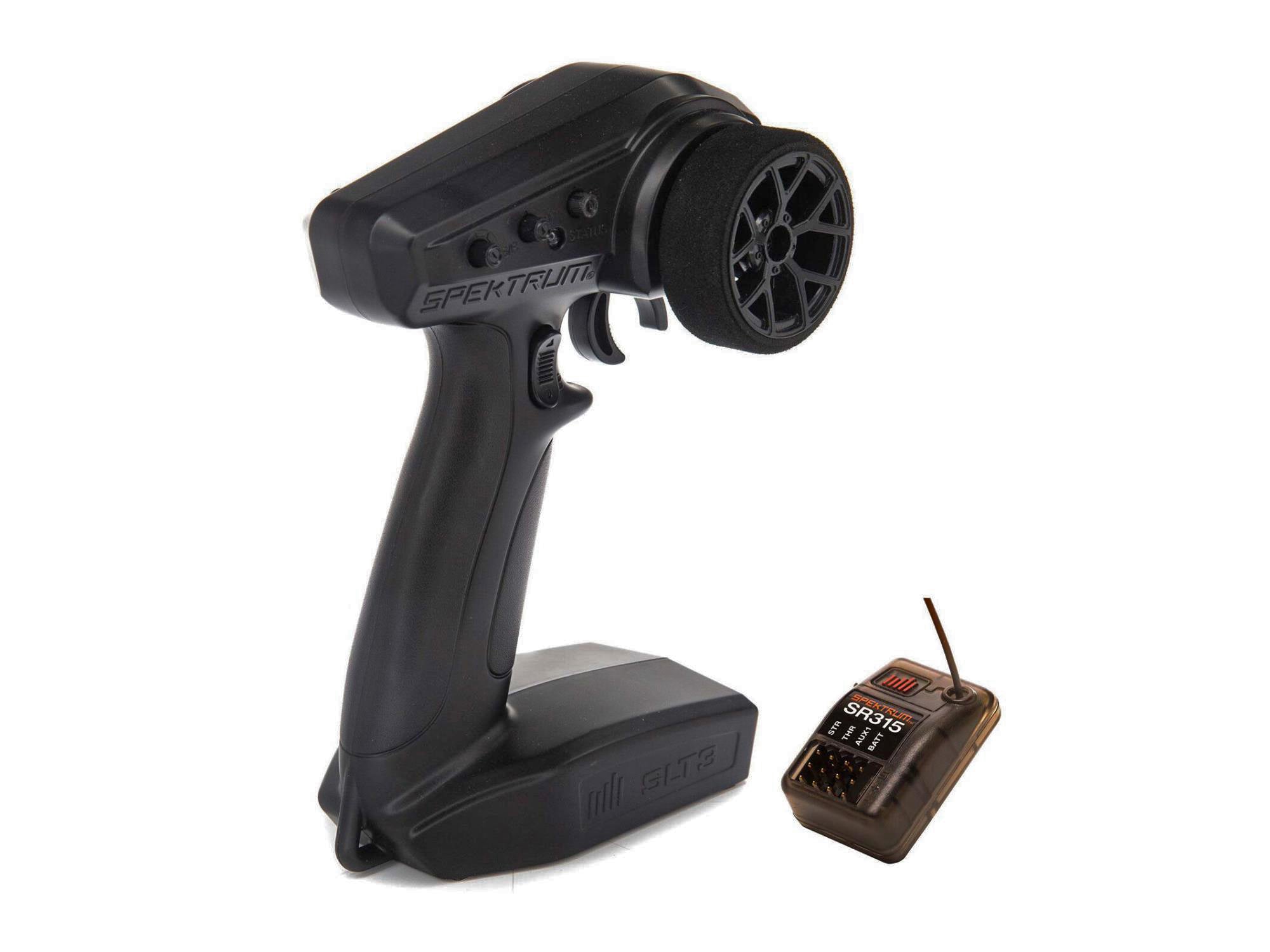 Spektrum SLT3 3-Ch Radio System with SR315 Dual Protocol (SLT/DSMR) Receiver SPMSLT300