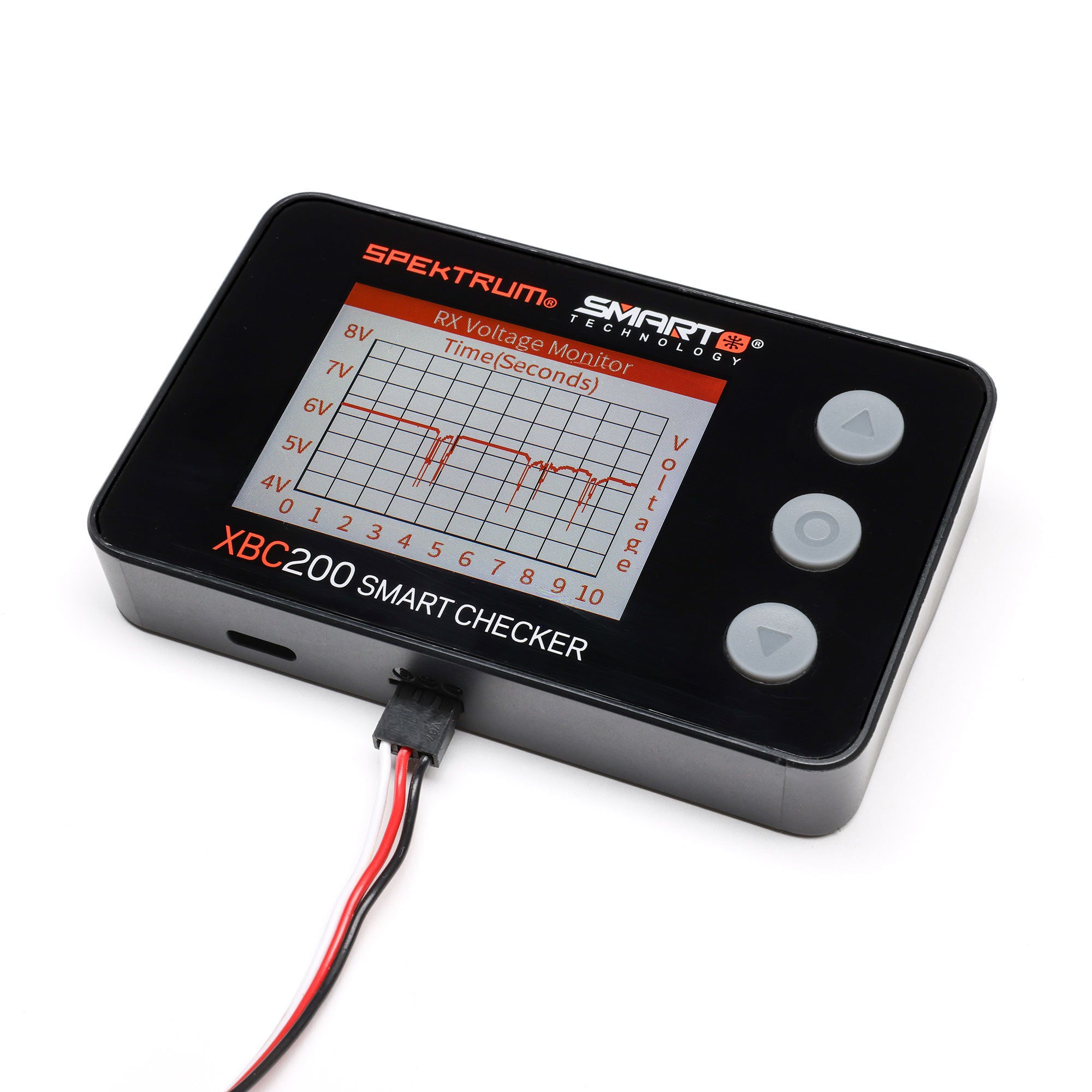 Spektrum Smart LiPo Battery Checker & Servo Tester SPMXBC200