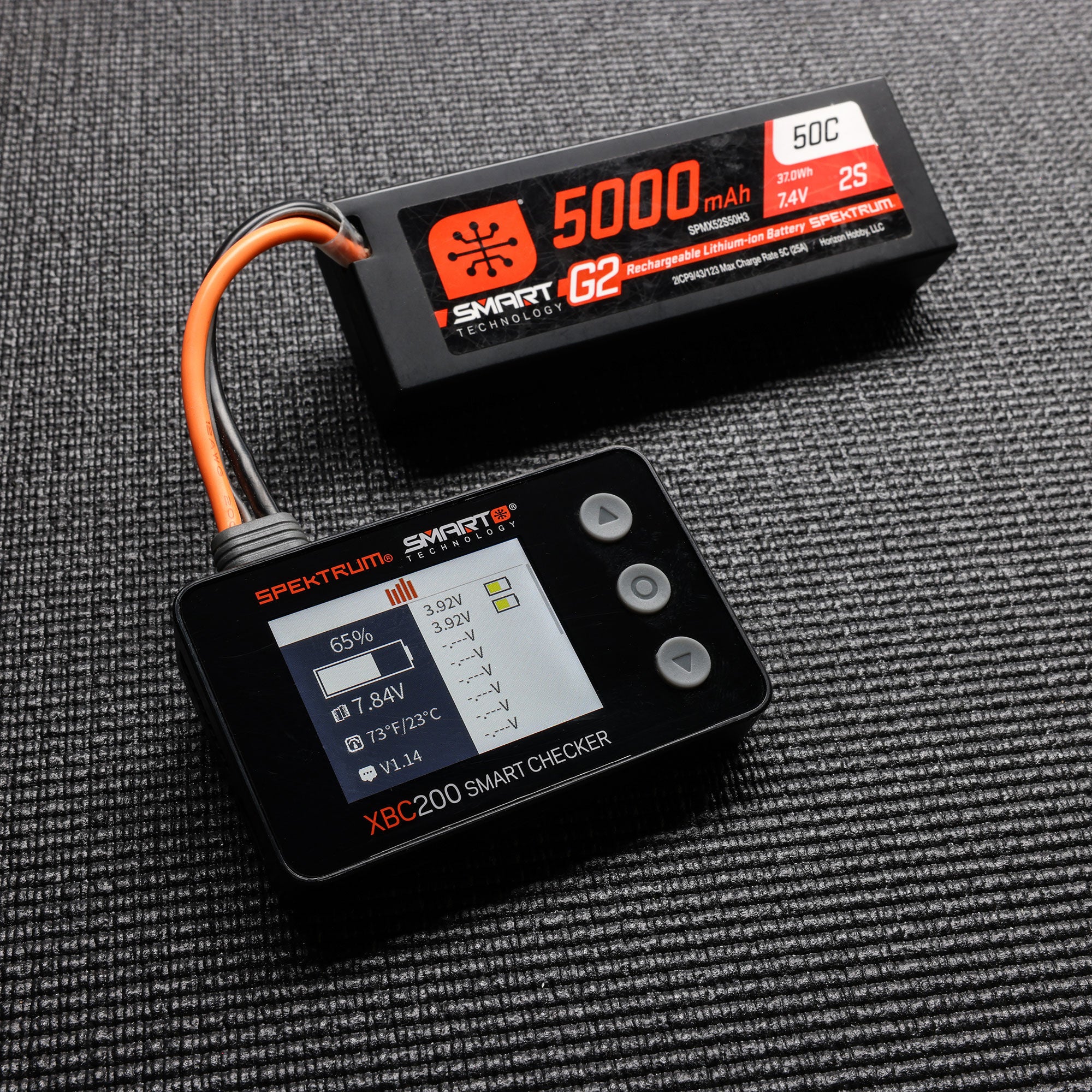 Spektrum Smart LiPo Battery Checker & Servo Tester SPMXBC200