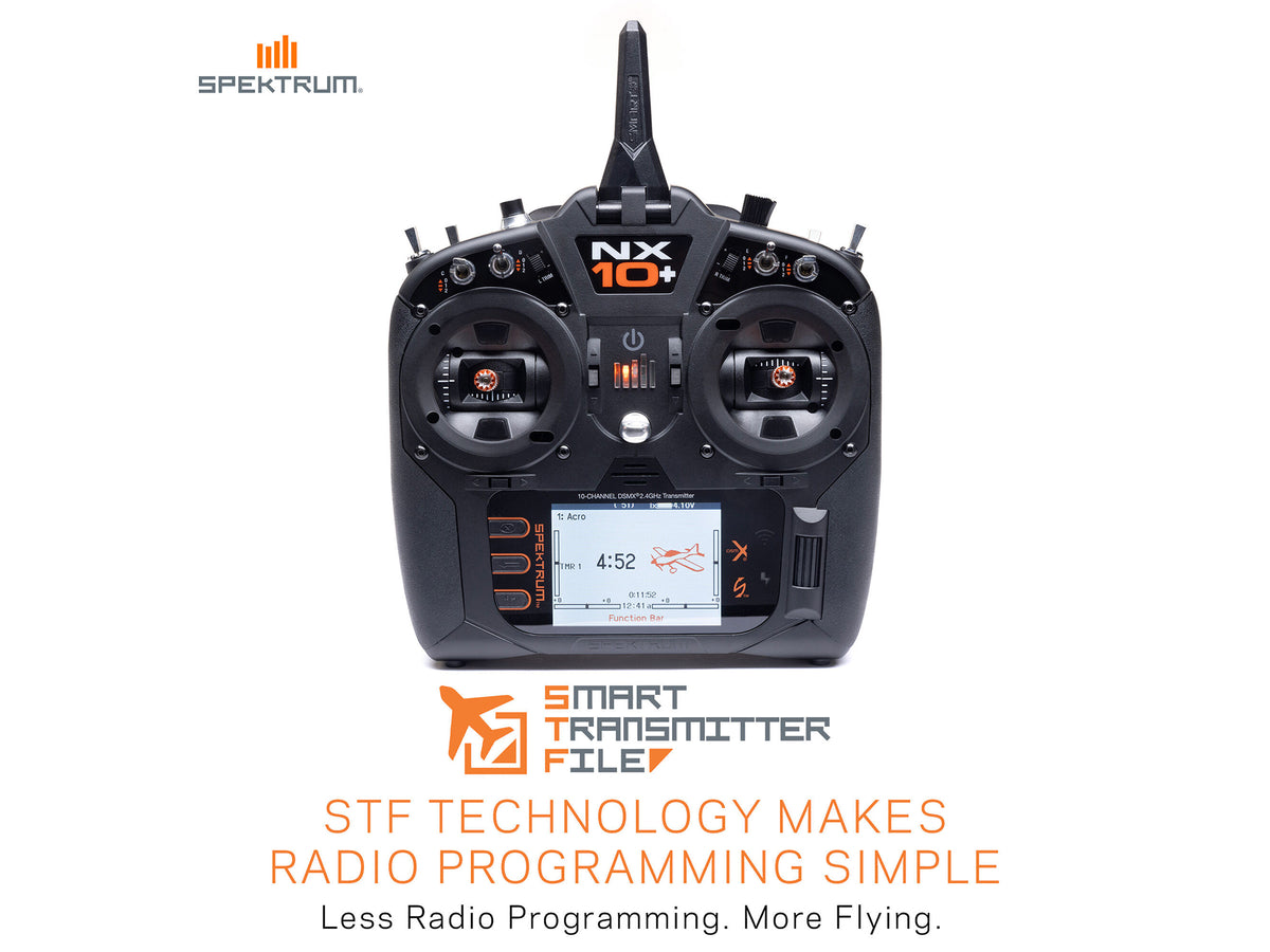 Spektrum NX10+ 20-Channel DSMX Transmitter Only SPMR10120EUA