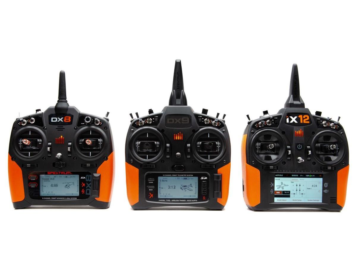 Spektrum Orange Grip Set w/ Tape: DX6G2/3 DX8G2 SPMA9609