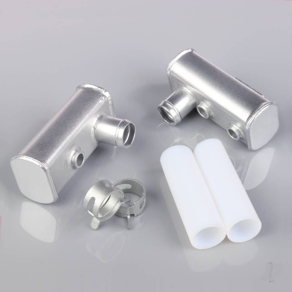 Stinger Muffler (fits 30cc Twin) (2 pcs) RCGF30T-09