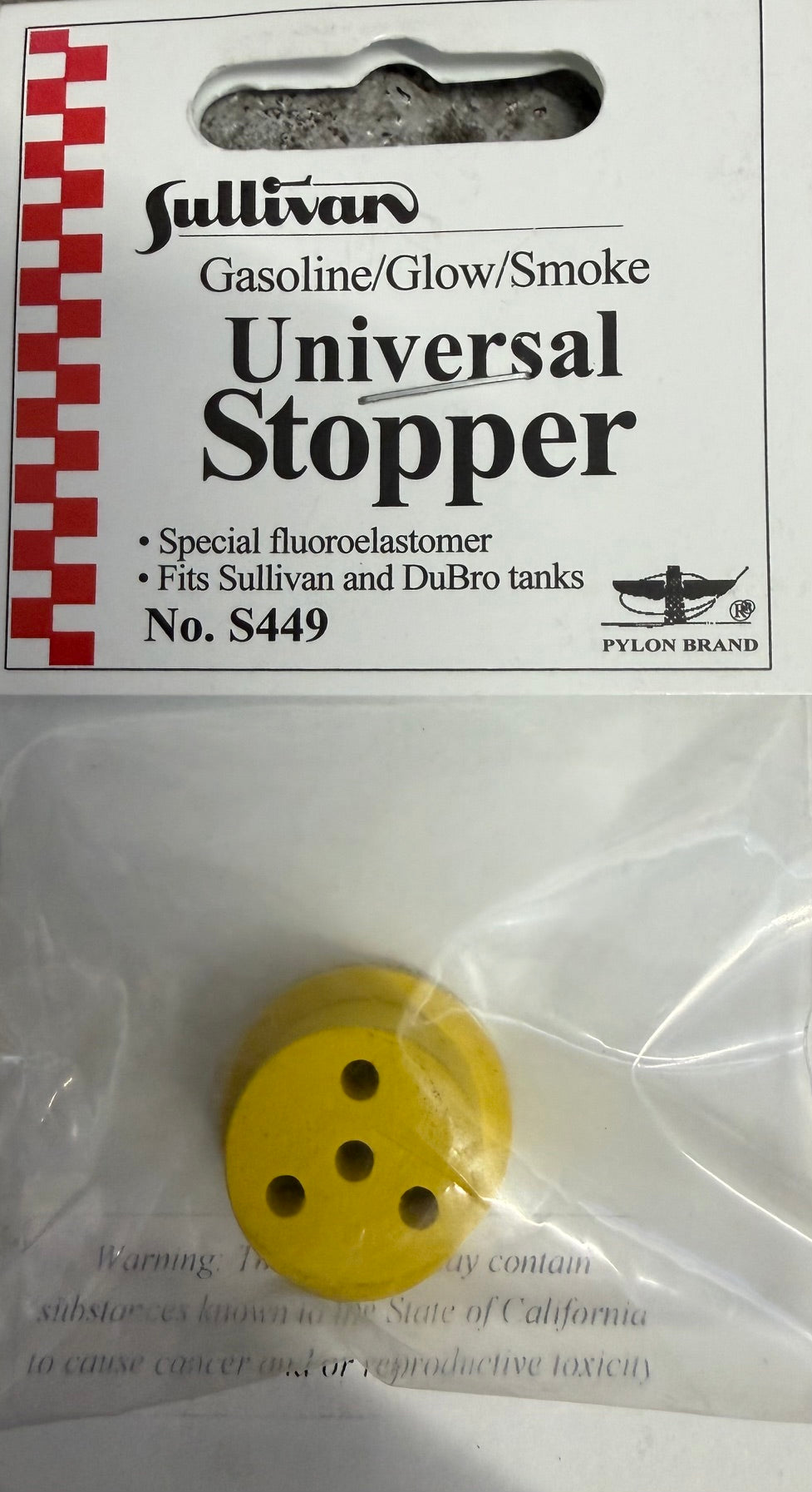 Sullivan Universal Fuel Stopper Bung S449
