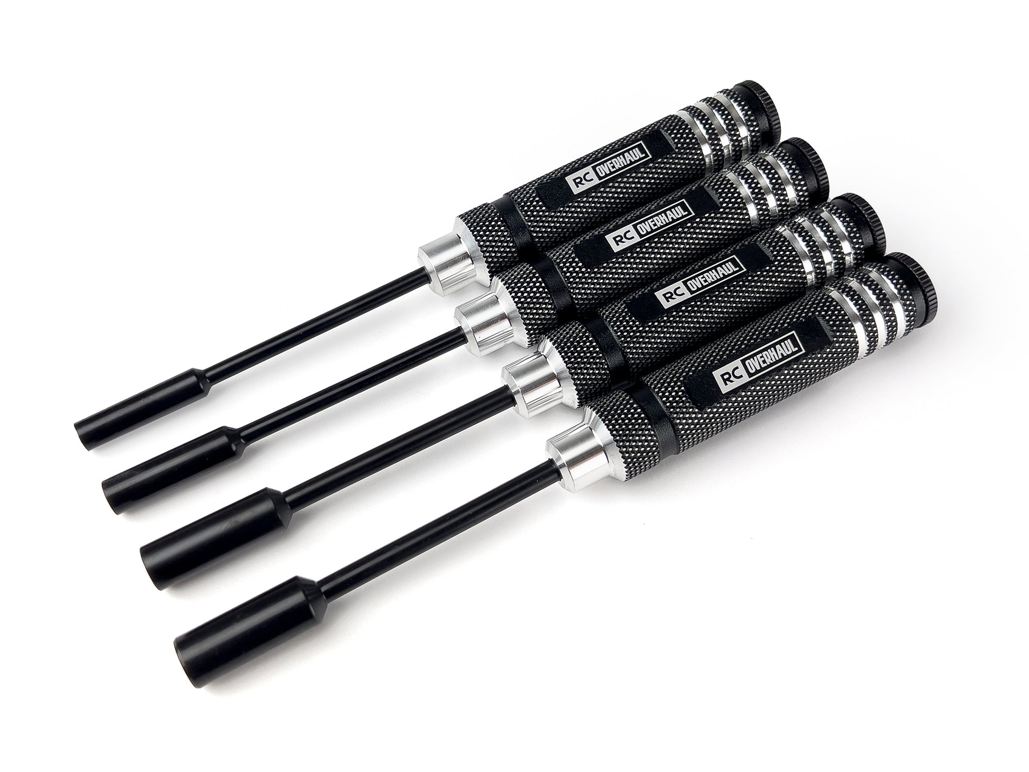 RC Overhaul Nut Driver Set 4/5.5/7/8mm Black RCO-TL002N