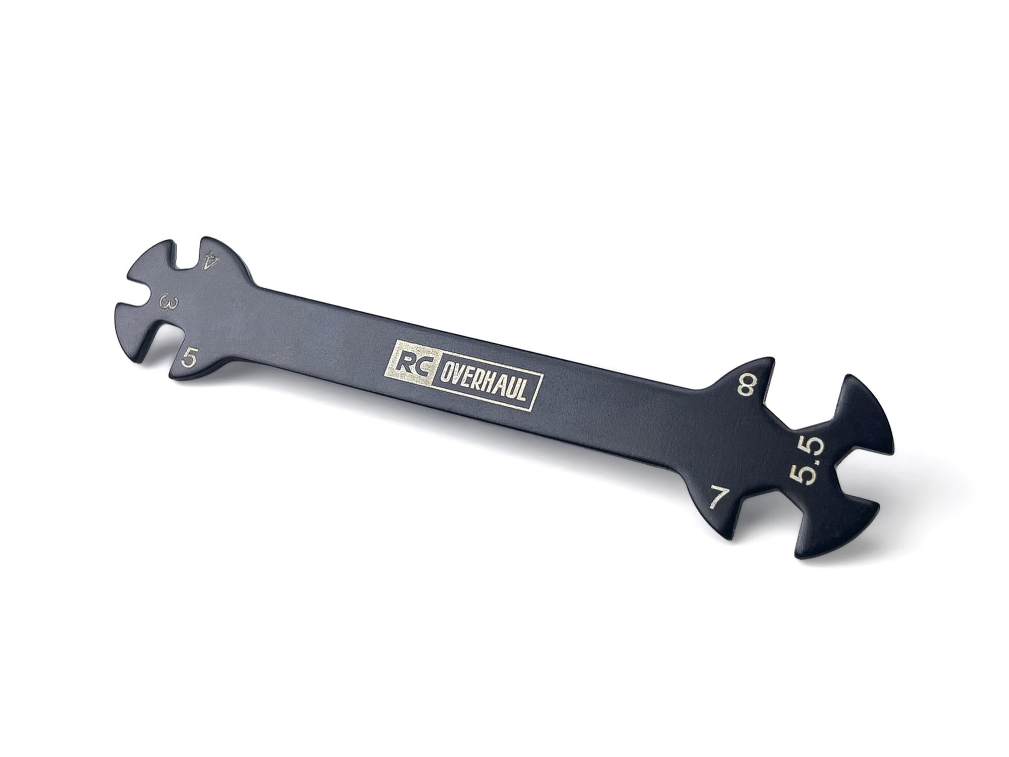 RC Overhaul 6 in 1 Flat Wrench 3/4/5/5.5/7/8mm RCO-TL012