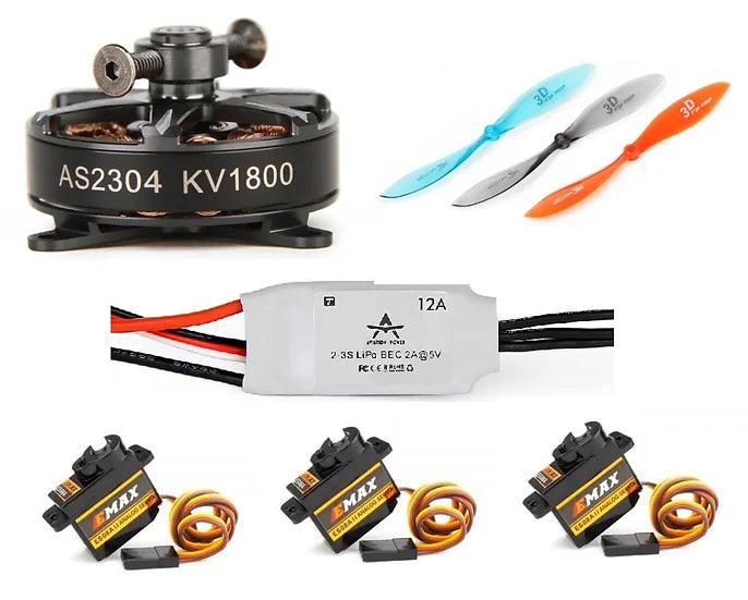 TA Horizons Power Combo for 33" Airplanes (T-Motor/ESC/Prop/Servos) TMTRPOWERCOMBO33