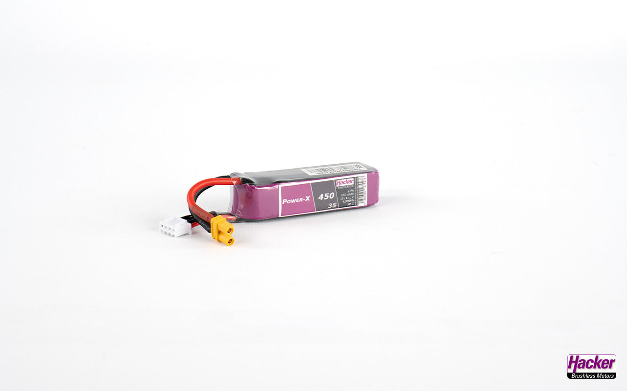 Hacker TopFuel 3S Power-X 450mAh LiPo Battery 90450361