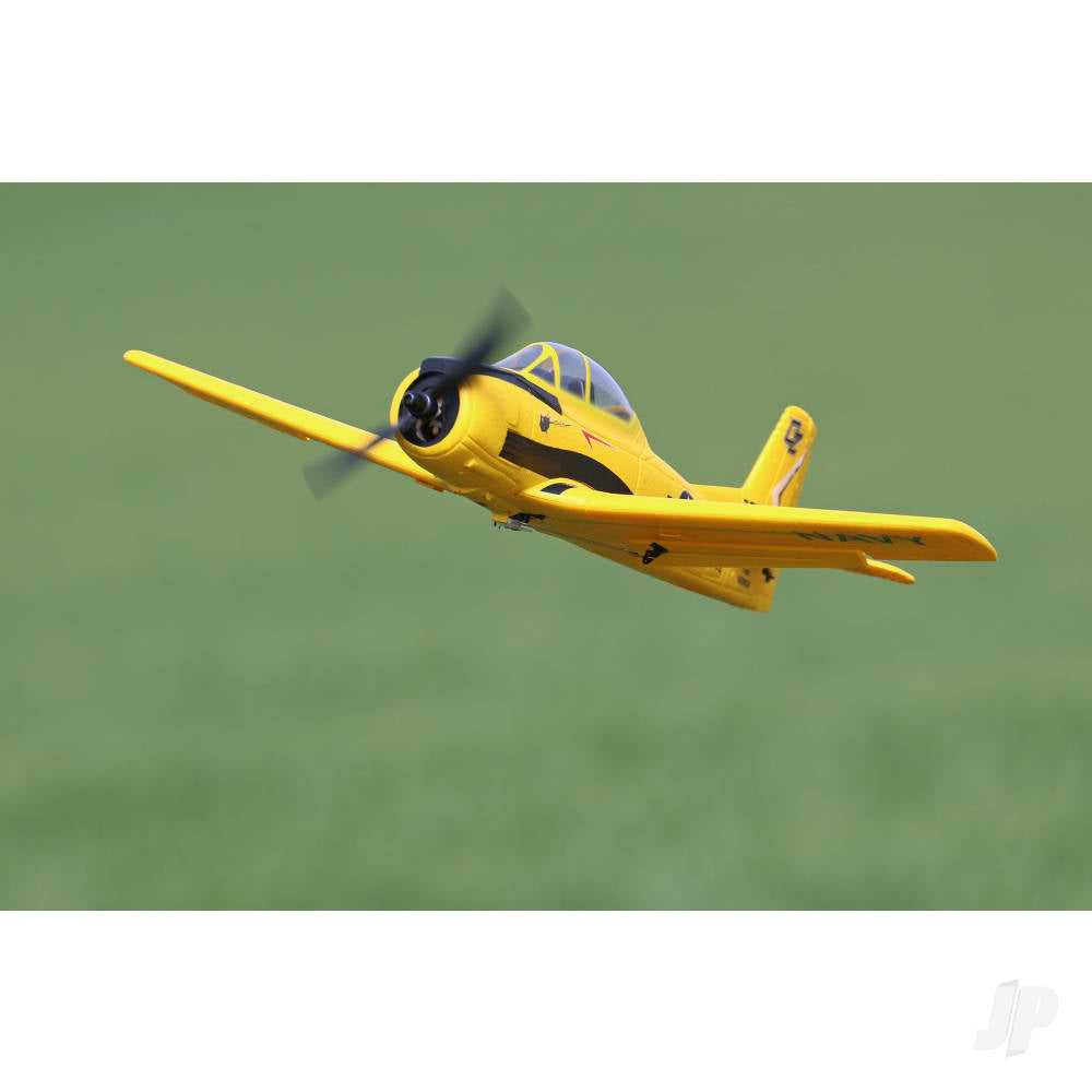 Top RC Mini T-28 RTF (Yellow) Mode 2 (450mm) TOP129B01