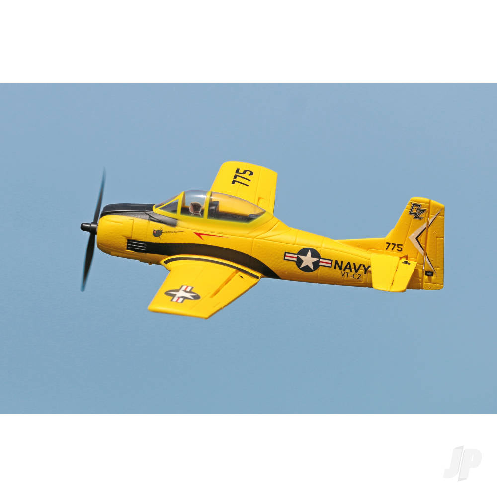 Top RC Mini T-28 RTF (Yellow) Mode 2 (450mm) TOP129B01
