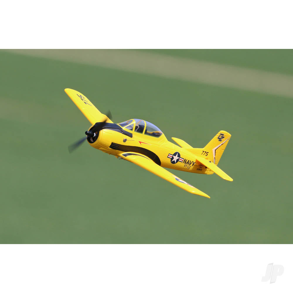 Top RC Mini T-28 RTF (Yellow) Mode 2 (450mm) TOP129B01