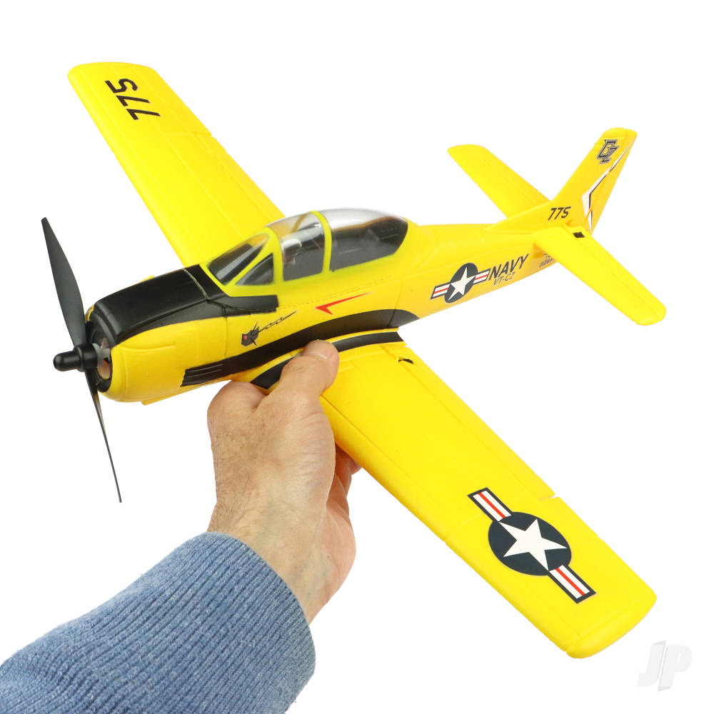 Top RC Mini T-28 RTF (Yellow) Mode 2 (450mm) TOP129B01