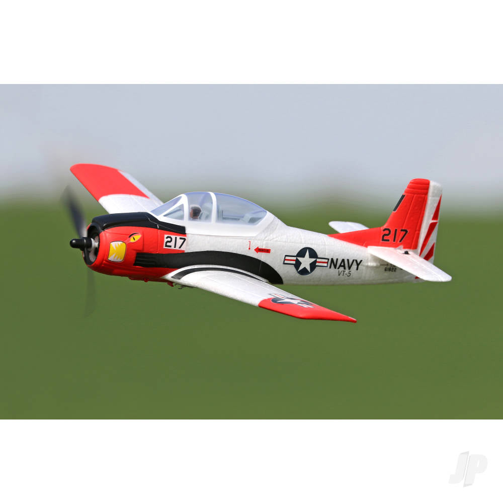 Top RC Mini T-28 RTF (Red / White) Mode 2 (450mm) TOP129B02