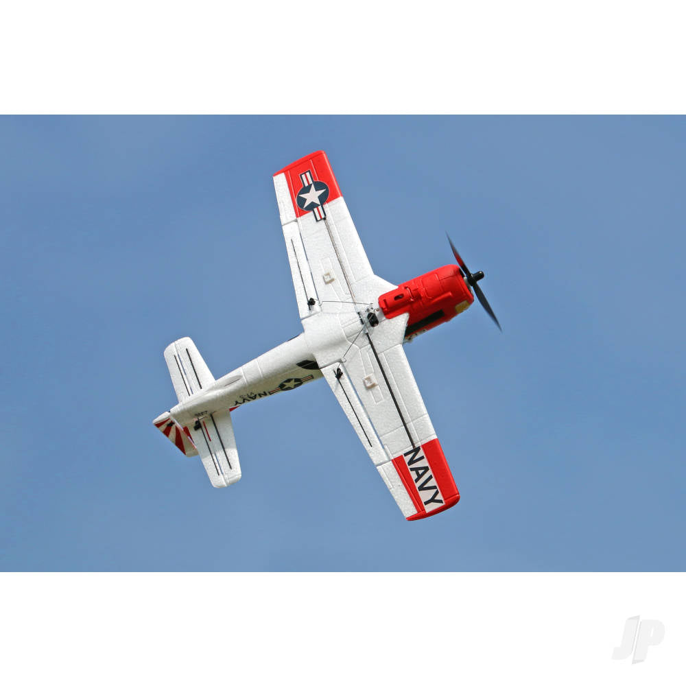Top RC Mini T-28 RTF (Red / White) Mode 2 (450mm) TOP129B02