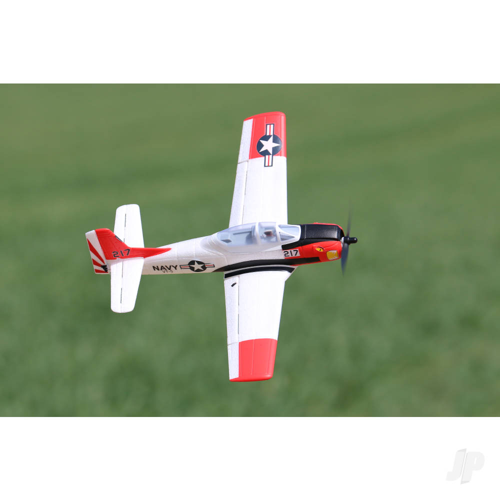 Top RC Mini T-28 RTF (Red / White) Mode 2 (450mm) TOP129B02