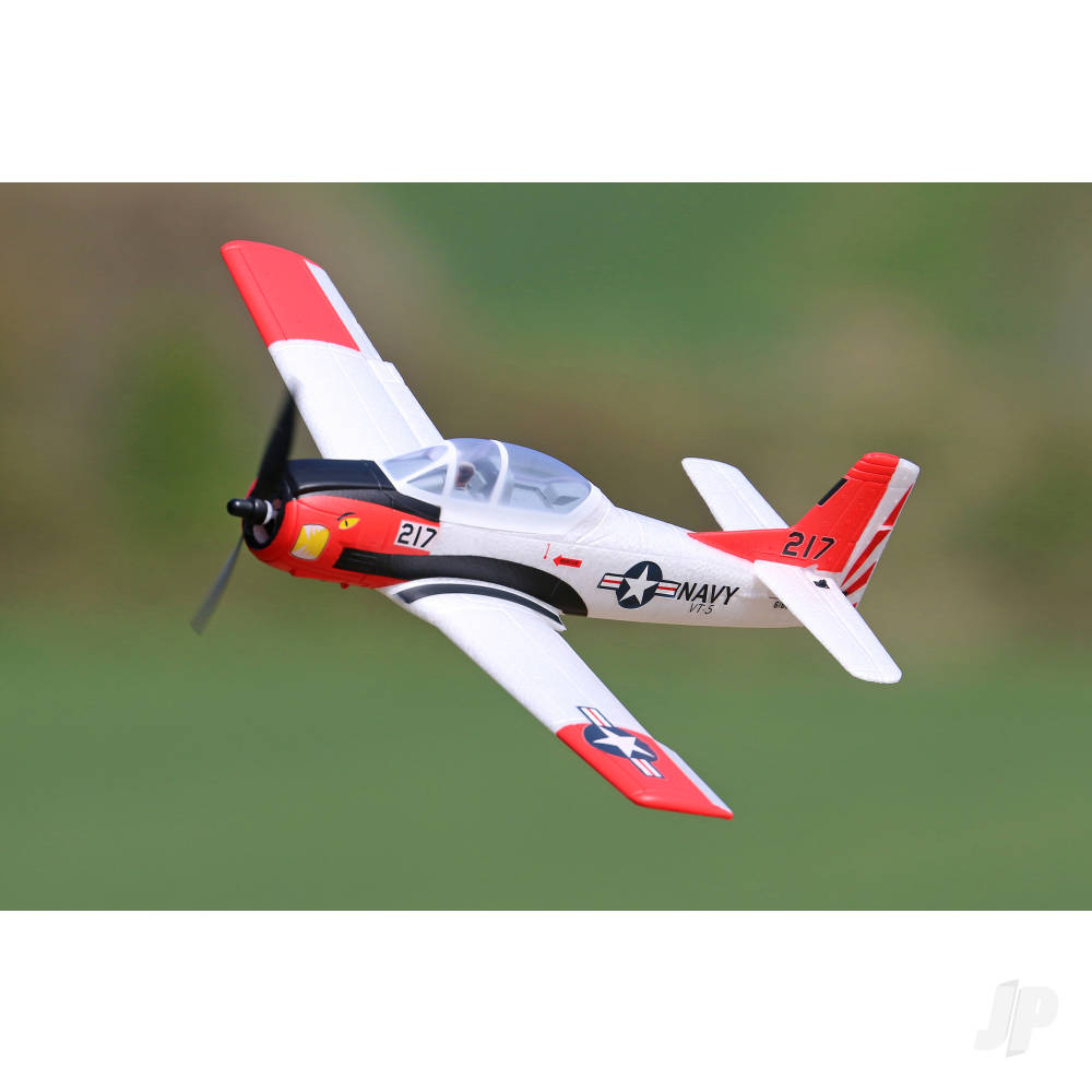 Top RC Mini T-28 RTF (Red / White) Mode 2 (450mm) TOP129B02