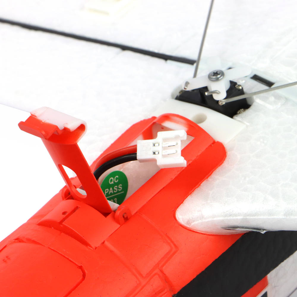 Top RC Mini T-28 RTF (Red / White) Mode 2 (450mm) TOP129B02