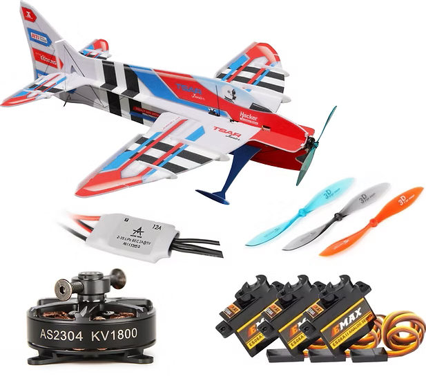 TA Horizons 33" TSAR Junior F3P EPP 3D - PNP Combo TAHJF3P