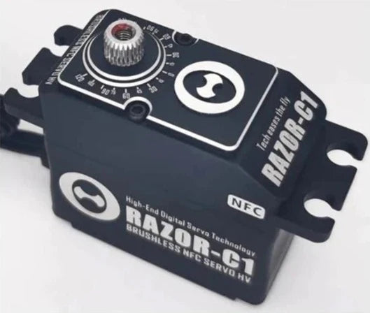 Theta Razor C1 NFC HV Brushless Servo - Black TS-RC1B from Nexus Modelling Supplies Models Northampton Model Web Website Site Webshop Shop Webstore Store