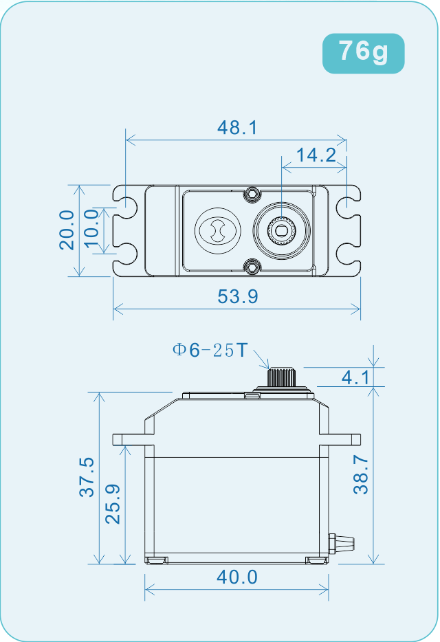 Theta THL798 70cc High Voltage Servo TS-RTHL798 from Nexus Modelling Supplies Models Northampton Model Web Website Site Webshop Shop Webstore Store