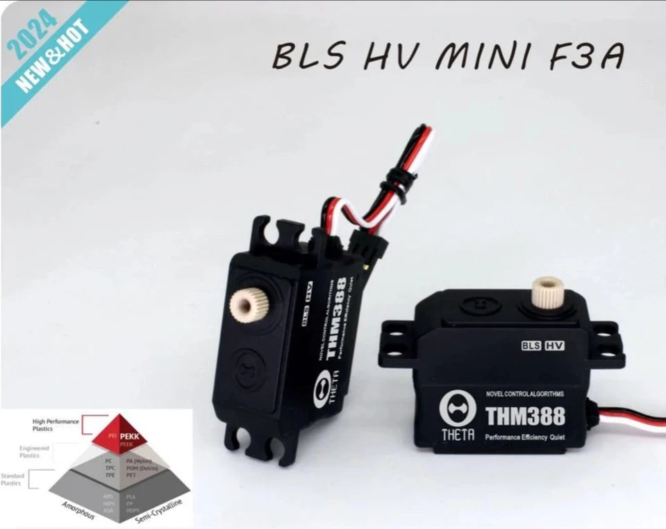 Theta THS388 F3A Brushless Servo PEEK TS-THM388 from Nexus Modelling Supplies Models Northampton Model Web Website Site Webshop Shop Webstore Store