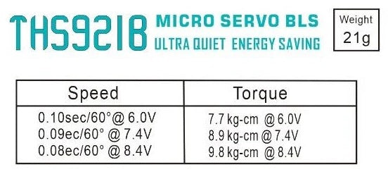 Theta THS921B HV Micro Brushless Servo TS-THS921B from Nexus Modelling Supplies Models Northampton Model Web Website Site Webshop Shop Webstore Store