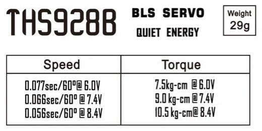 Theta THS928B Micro Brushless Servo TS-THS928B from Nexus Modelling Supplies Models Northampton Model Web Website Site Webshop Shop Webstore Store