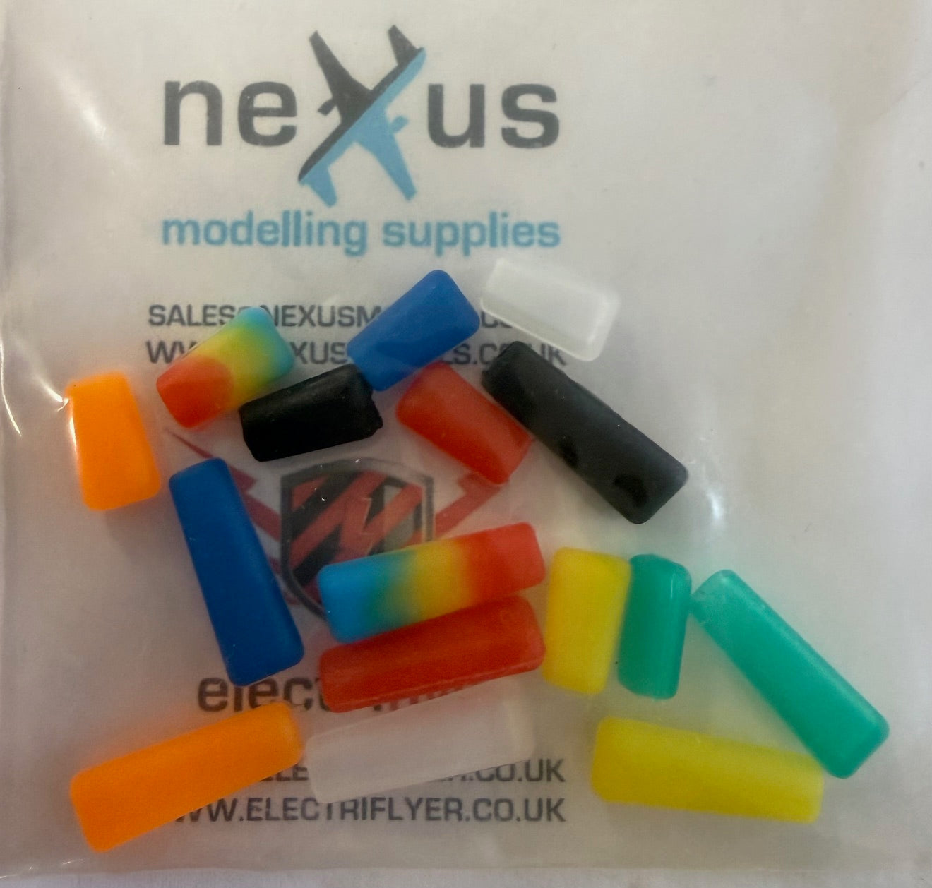 Transmitter Toggle Switch Covers - Multi Color (16 pcs)