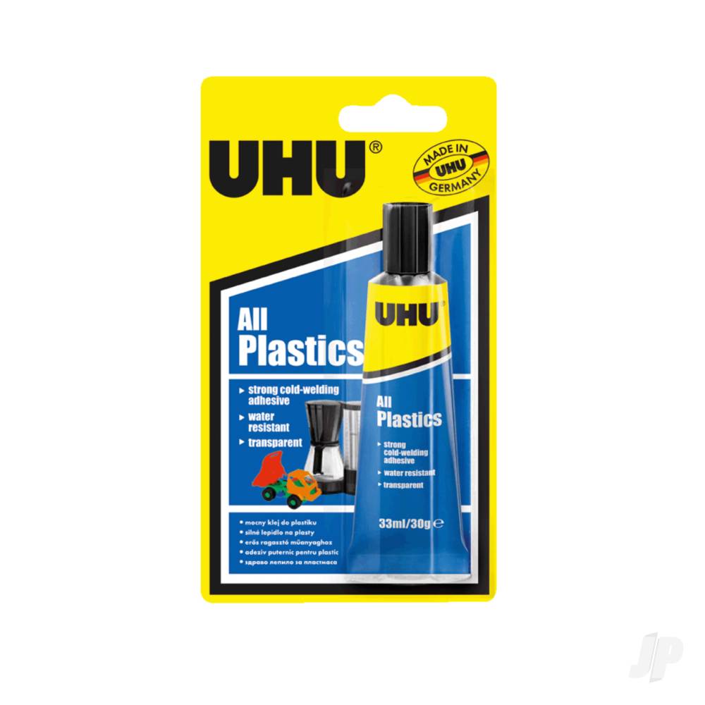 UHU UHU All Plastics Adhesive 33ml UHU37595