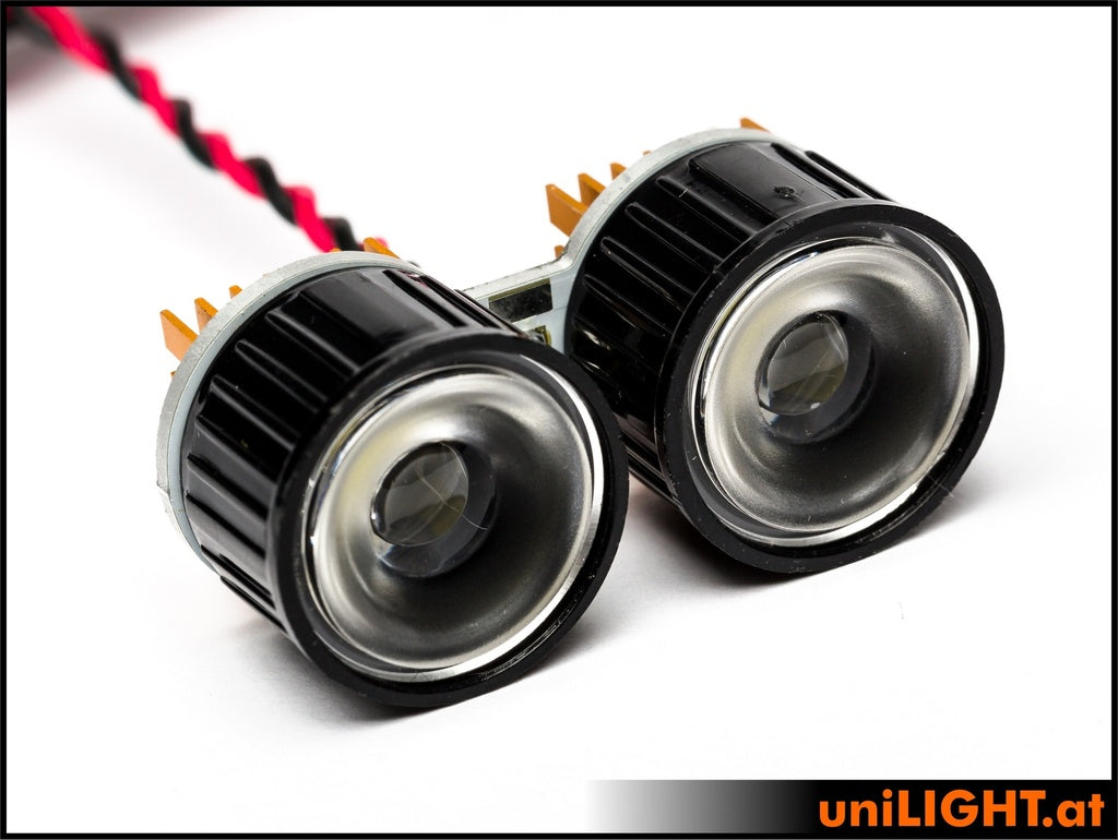 UniLight 22mm ECO Double Spotlight, 2x4W SPOT22E-040-2xWE