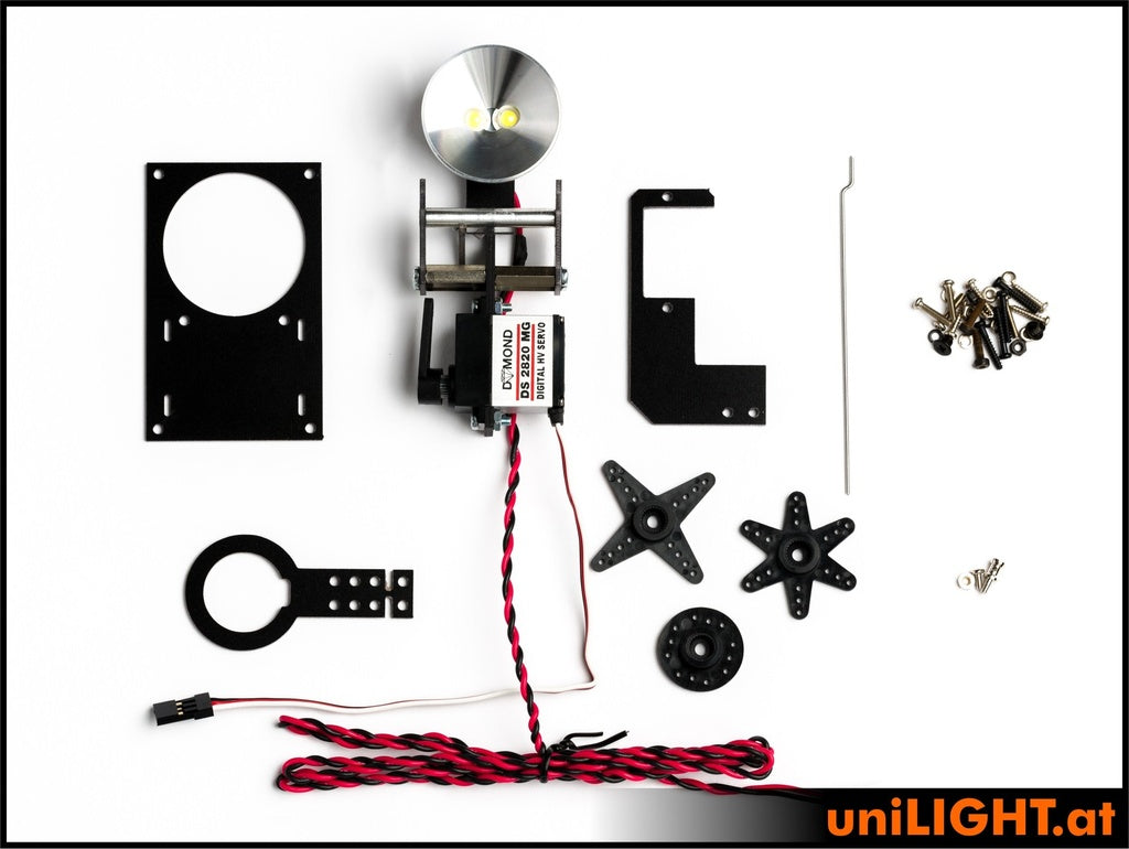 UniLight 35mm Dropout Spotlight, 10Wx2, T-FUSE, HV FLIP35HVF-100x2