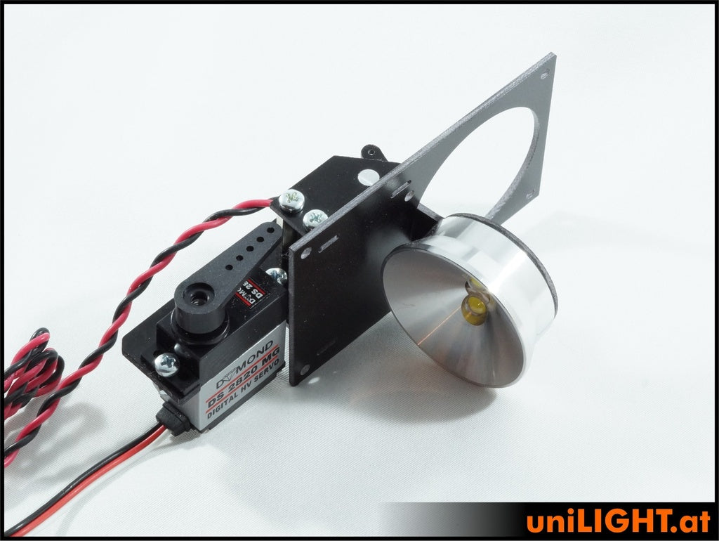 UniLight 35mm Dropout Spotlight, 10Wx2, T-FUSE, HV FLIP35HVF-100x2