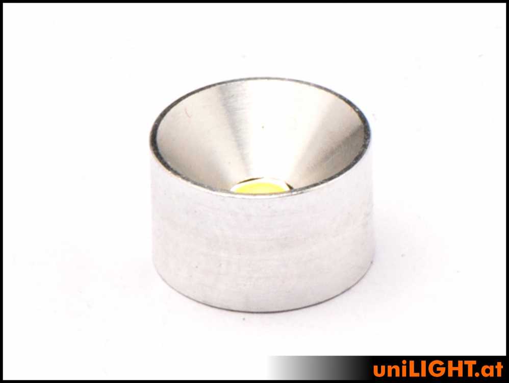 UniLight 10mm Spotlight, 1.6Wx2, Short - White SPOT10X-016x2-WE