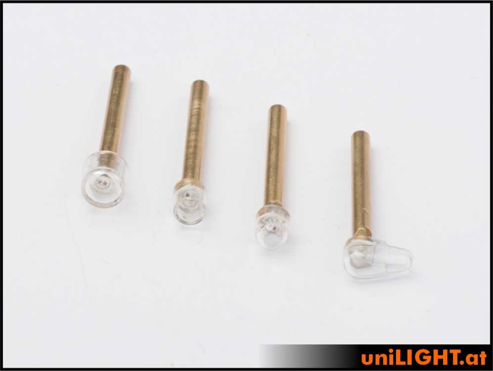 UniLight 5mm PIN Navigation Light, 1.7Wx2 - Green PIN5-017x2-GN