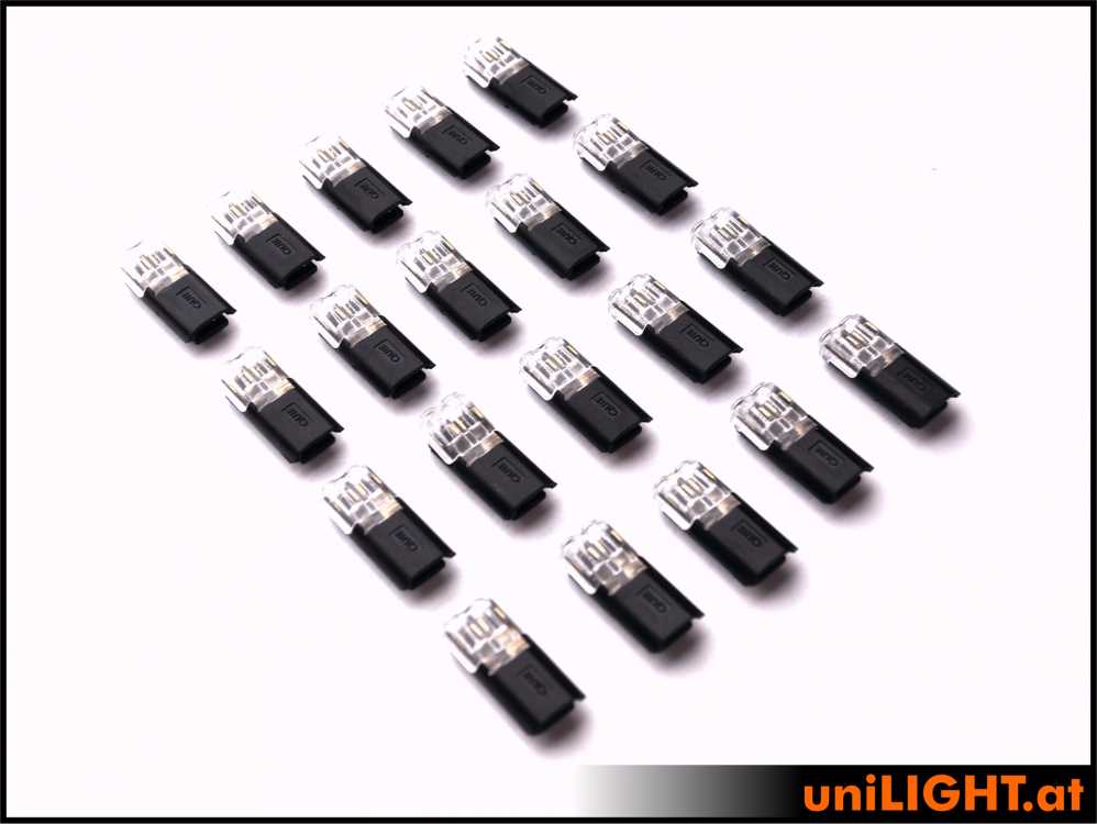 UniLight Cable Quick-Connection 20 Clips CABLE-WC20