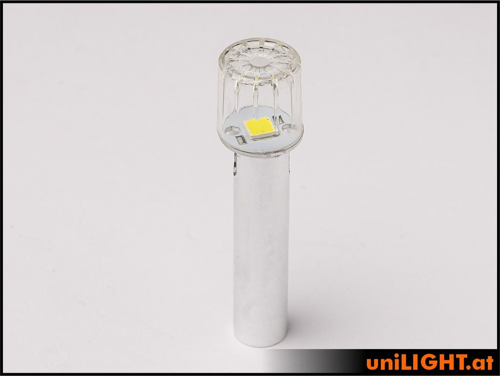 UniLight 15mm PIN Navigation Light 4Wx2 T-Fuse Red PIN15F-040x2-RT