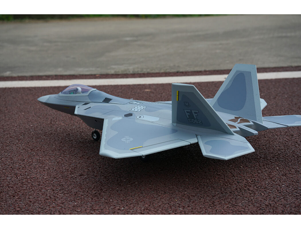 XFLY Twin 40mm F-22 EDF 702mm Jet W/O Tx/Rx/Batt XF117P