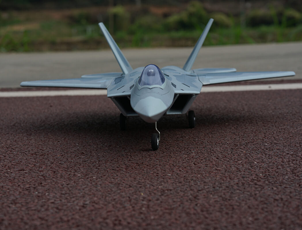 XFLY Twin 40mm F-22 EDF 702mm Jet W/O Tx/Rx/Batt XF117P