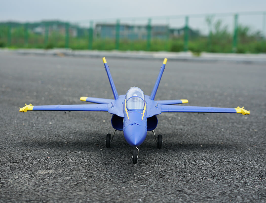 XFLY Twin 40mm F-18 EDF 705mm Jet XF119P-B Blue