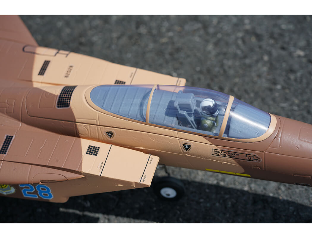 XFLY Twin 40mm F-15 EDF 710mm Jet XF120P-B Desert Camo