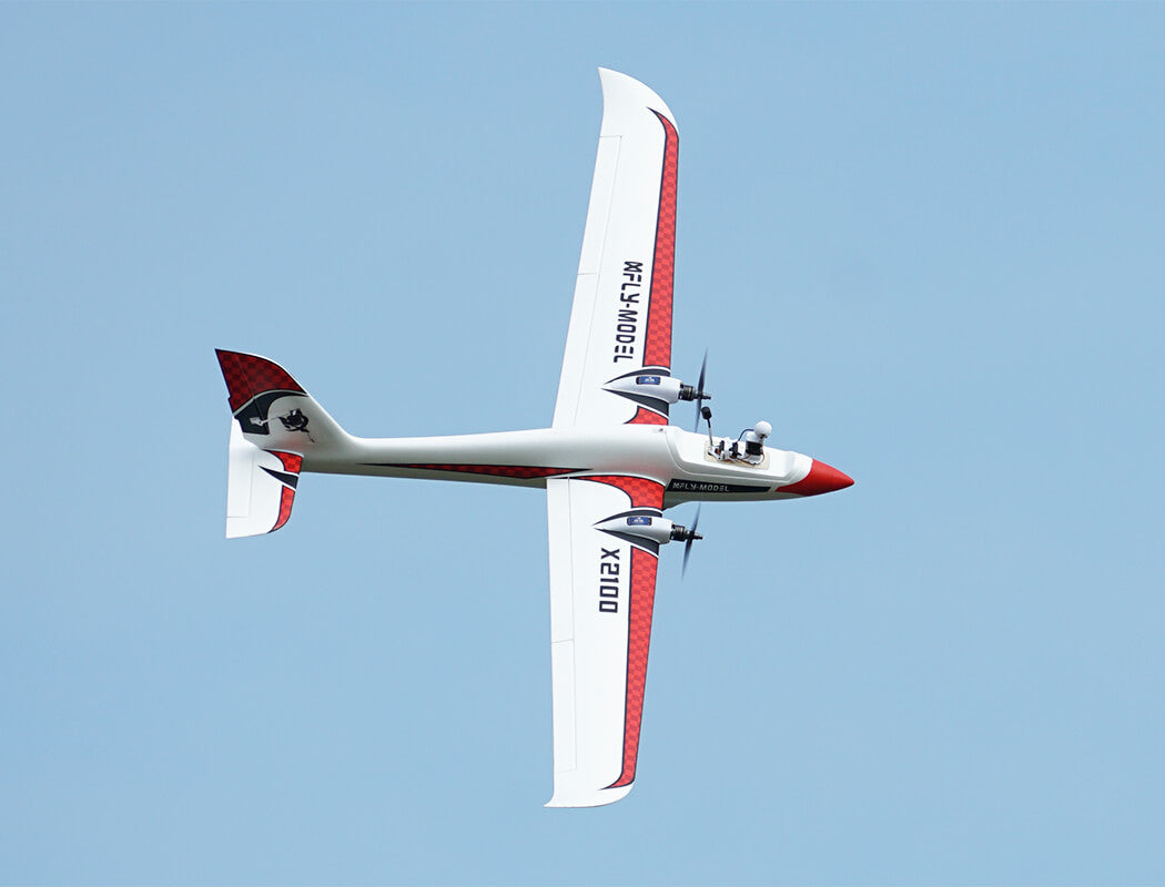 XFLY SWIFT X2100 TWIN GLIDER WITHOUT TX/RX/BATT XF113P-X